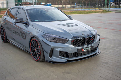 Front Ansatz V.3 für BMW 1er F40 M-Paket/ M135i  Carbon Look