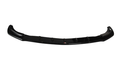 Front Ansatz V.1 für Mercedes CLA C117 AMG-LINE FACELIFT schwarz Hochglanz