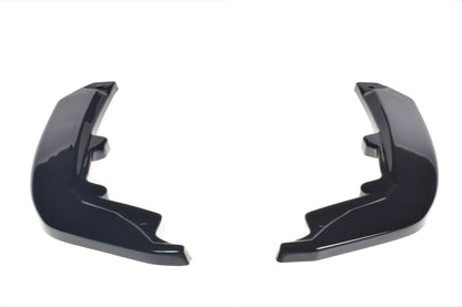 Heck Ansatz Flaps Diffusor für JAGUAR F-TYPE schwarz matt