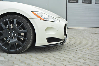 Front Ansatz für MASERATI GRANTURISMO 2007-2011 schwarz Hochglanz