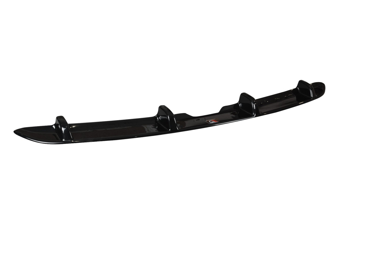 Diffusor Heck Ansatz für Mercedes CLA C117 AMG-LINE FACELIFT  schwarz matt