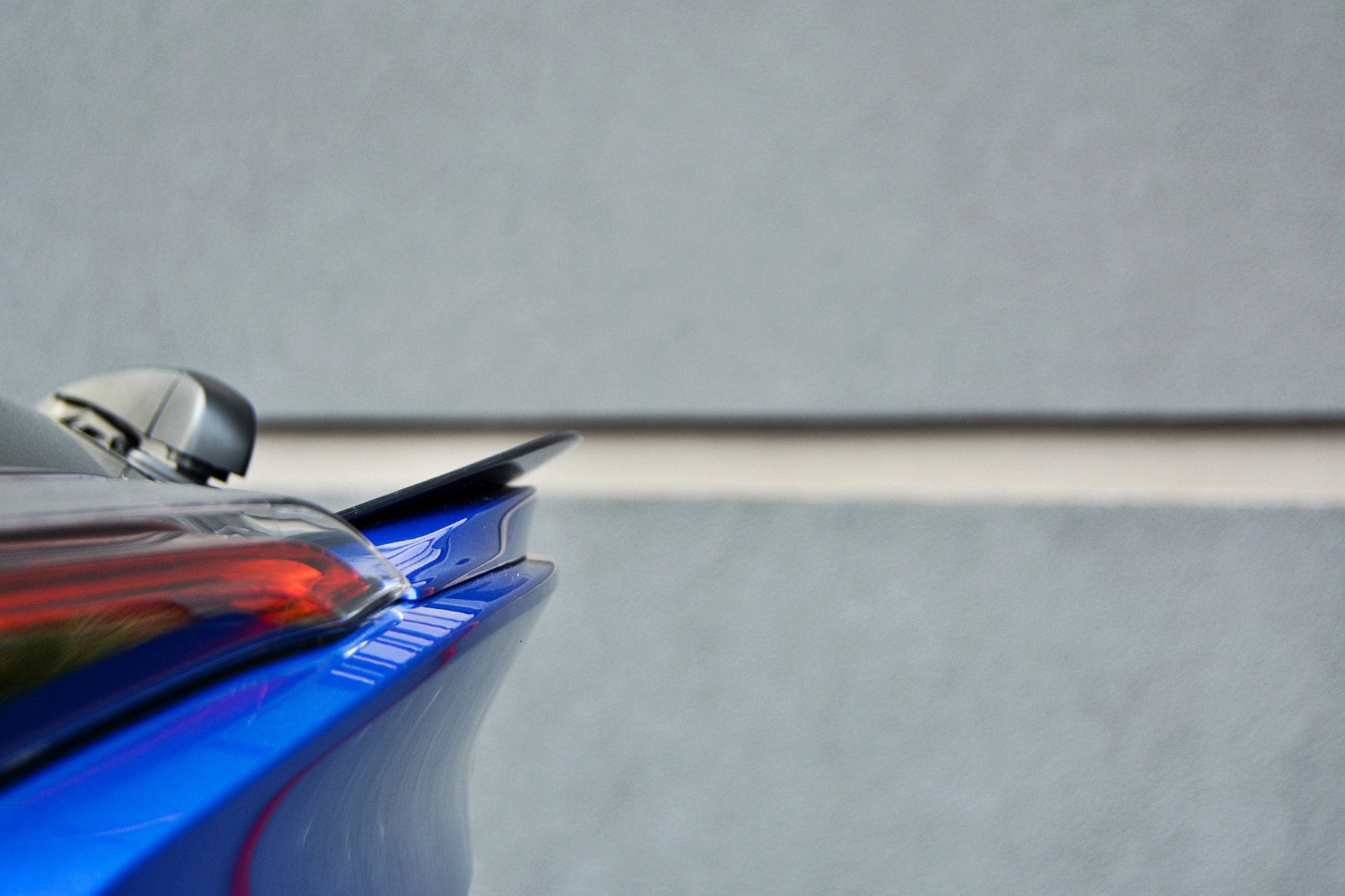 Spoiler CAP für TOYOTA C-HR schwarz matt