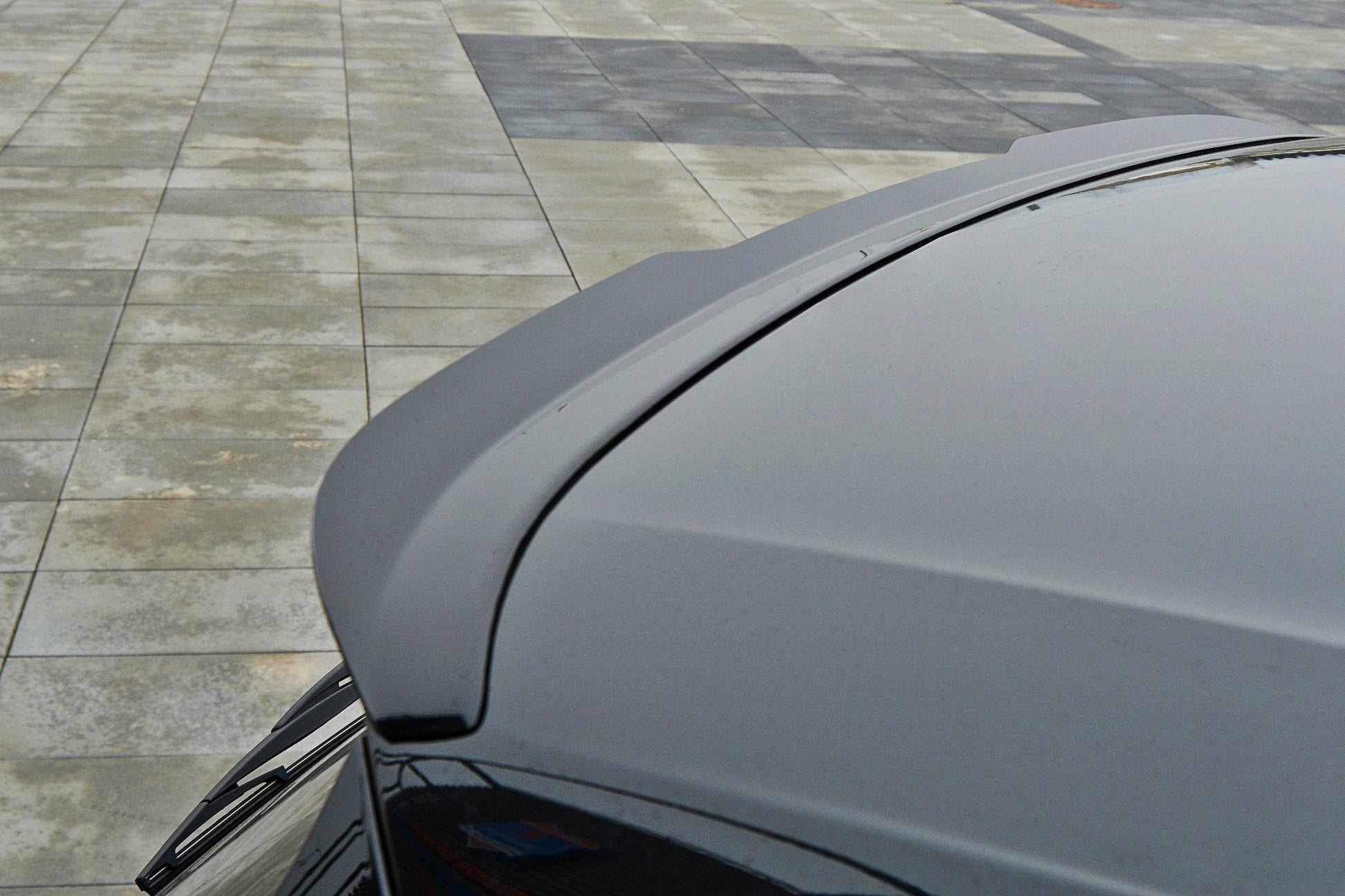 Spoiler CAP für BMW X5 F15 M Paket schwarz Hochglanz