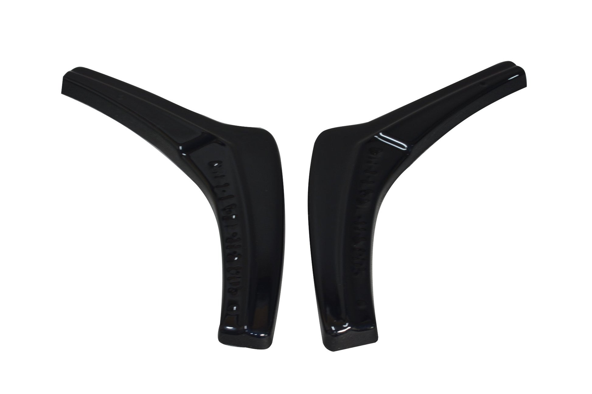 Heck Ansatz Flaps Diffusor V.2 für BMW 1er F20/F21 M-POWER FACELIFT schwarz matt