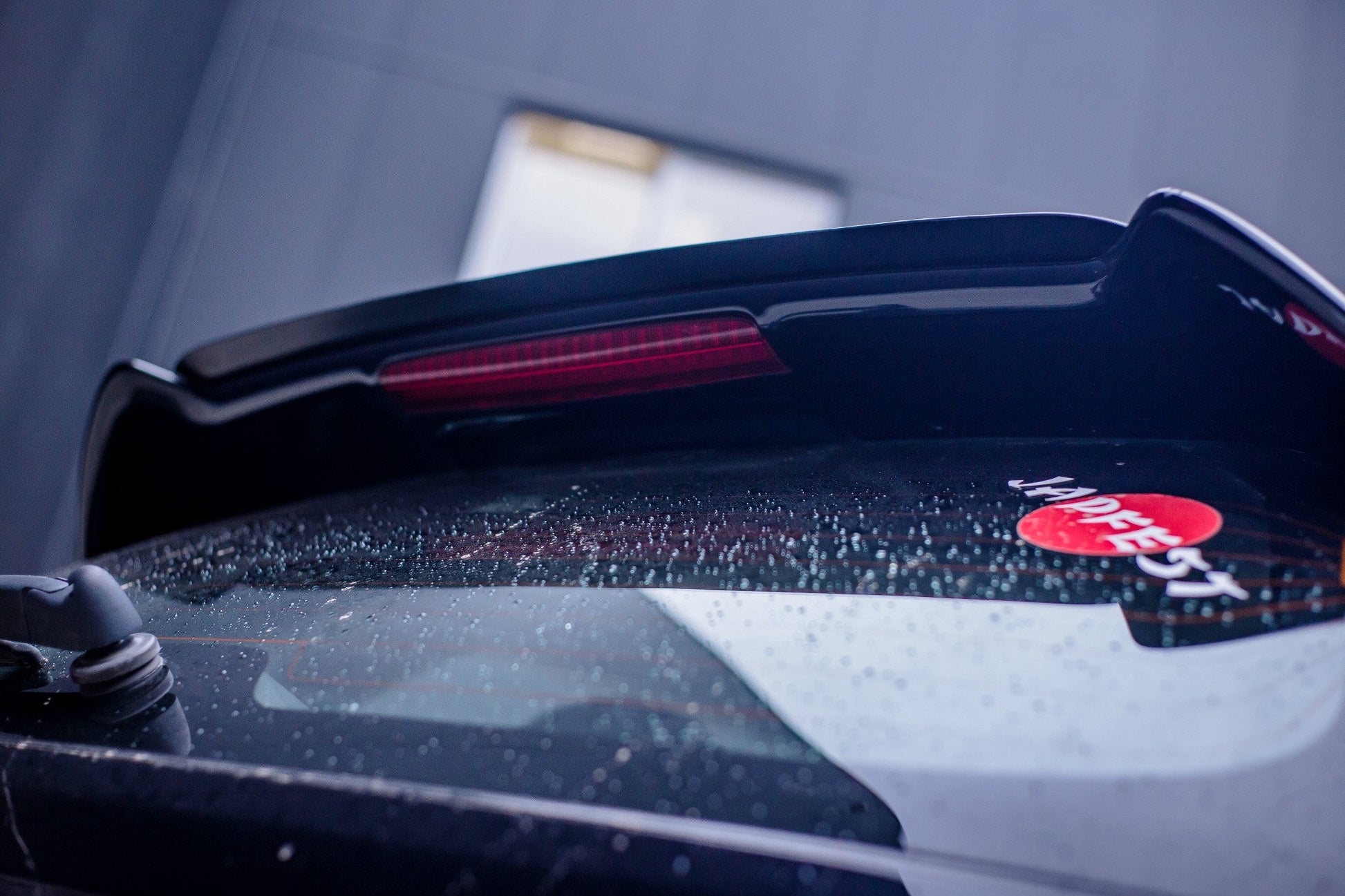Spoiler CAP für HONDA CIVIC EP3 (MK7) TYPE-R/S FACELIFT schwarz Hochglanz