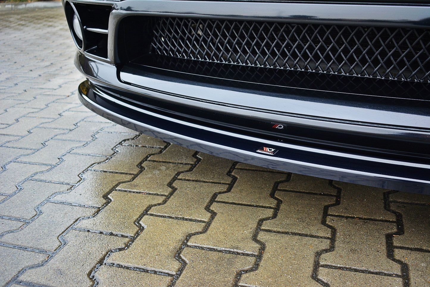 Front Ansatz V.1 für JEEP GRAND CHEROKEE WK STR8 Carbon Look