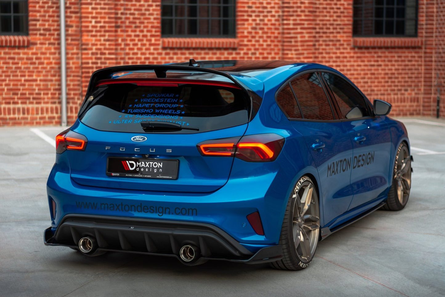 Heck Diffusor Ford Focus Mk4 St-line