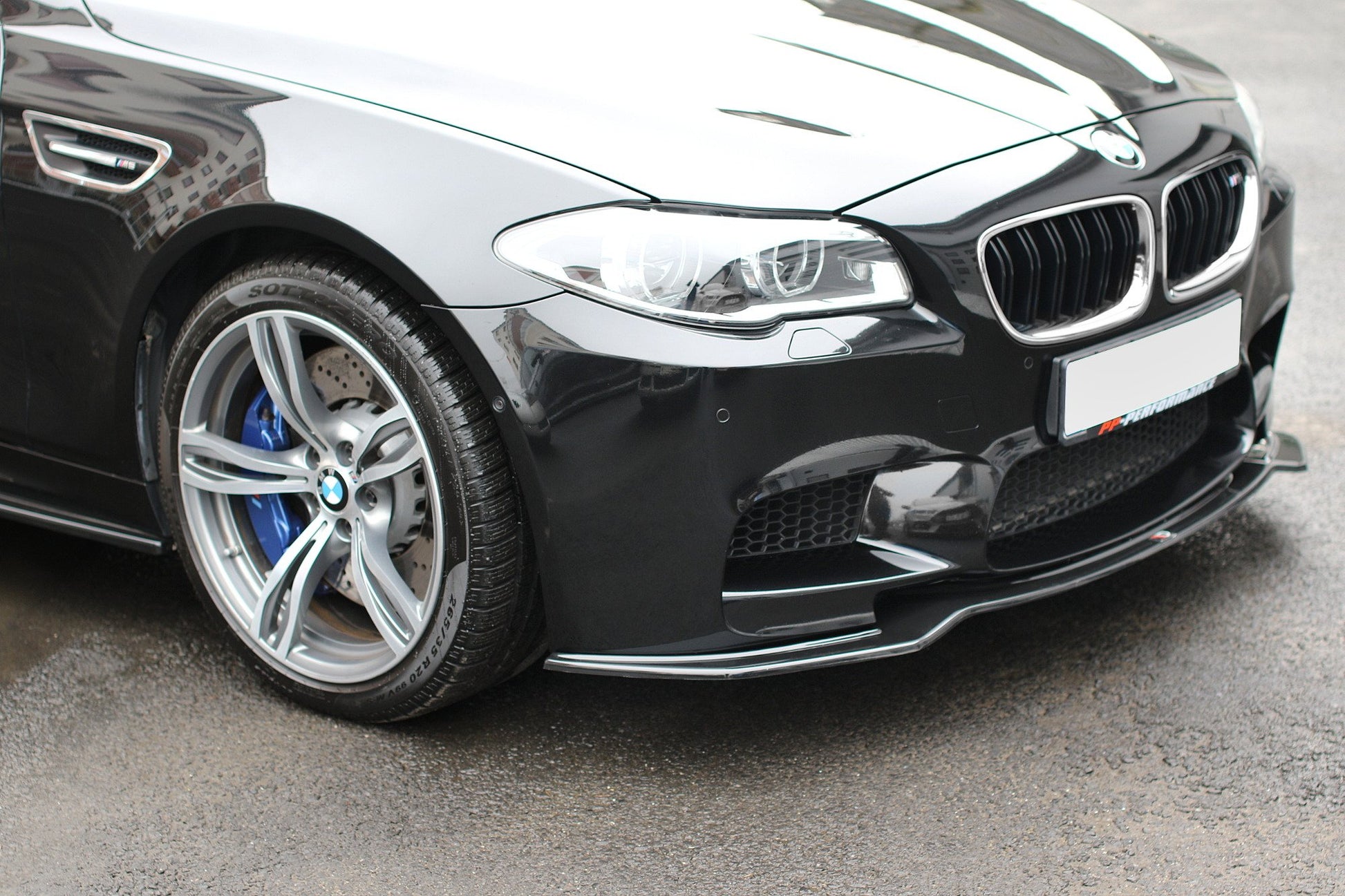 Front Ansatz für BMW M5 F10/ F11 schwarz matt