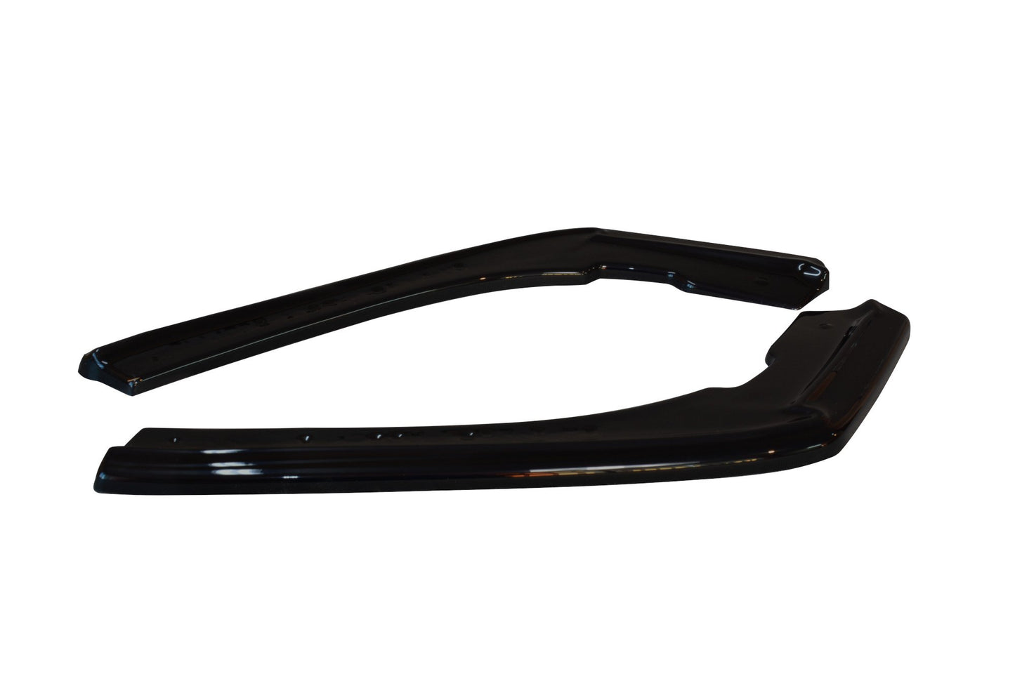 Heck Ansatz Flaps Diffusor für BMW 3er F30 PHASE-II SEDAN M-SPORT schwarz Hochglanz