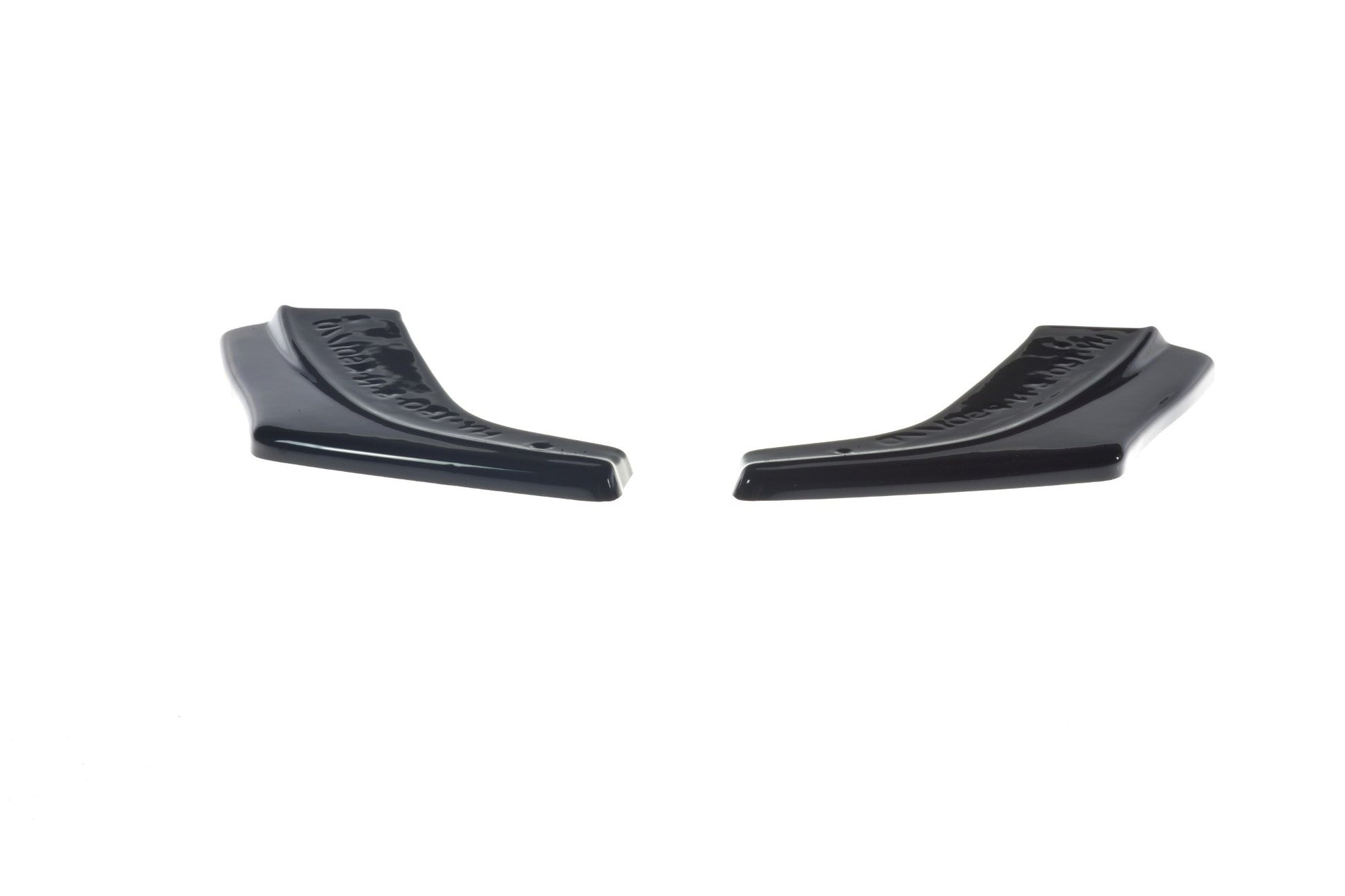 Heck Ansatz Flaps Diffusor für HYUNDAI I30 Mk3 N  schwarz Hochglanz