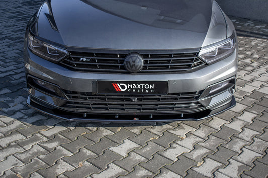Front Ansatz V.1 für Volkswagen Passat R-Line B8 Carbon Look