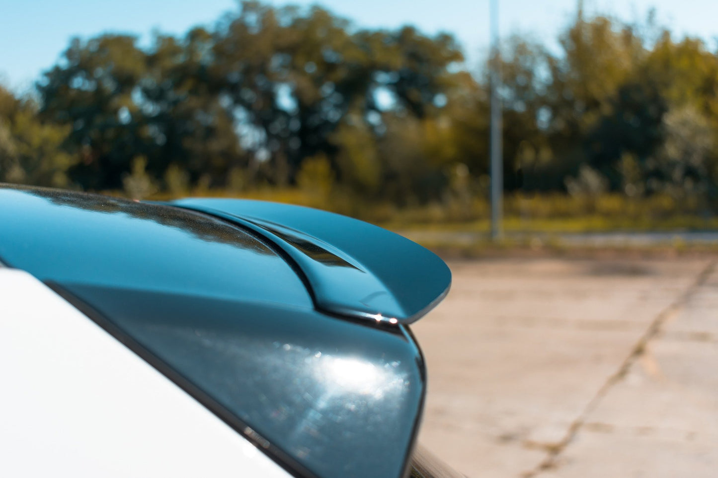 Spoiler CAP für BMW X3 F25 M-Paket Facelift  Carbon Look