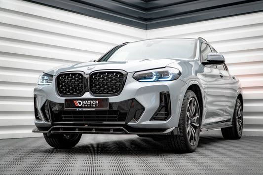Front Ansatz V.1 für BMW X4 M-Paket G02 Facelift Carbon Look