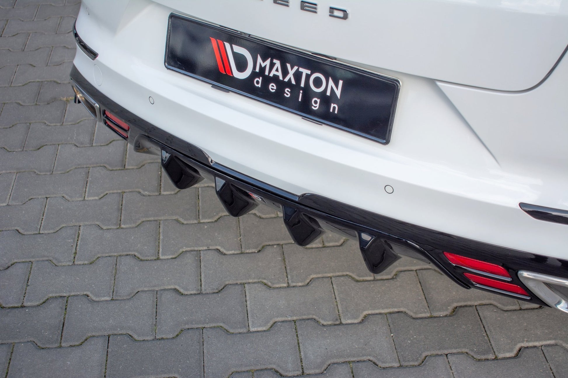 Diffusor Heck Ansatz für Kia ProCeed GT Mk 3 schwarz matt