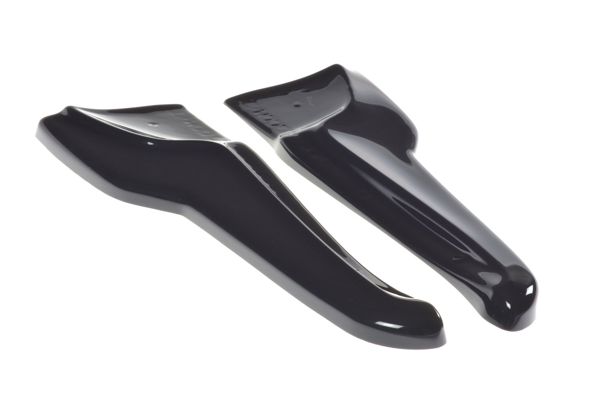 Heck Ansatz Flaps Diffusor V.2 für TESLA MODEL X  Carbon Look