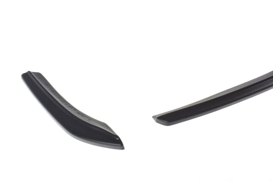 Heck Ansatz Flaps Diffusor für VW PASSAT CC STANDARD schwarz matt