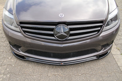 Front Ansatz für MERCEDES CL 500 C216 AMGLINE schwarz matt