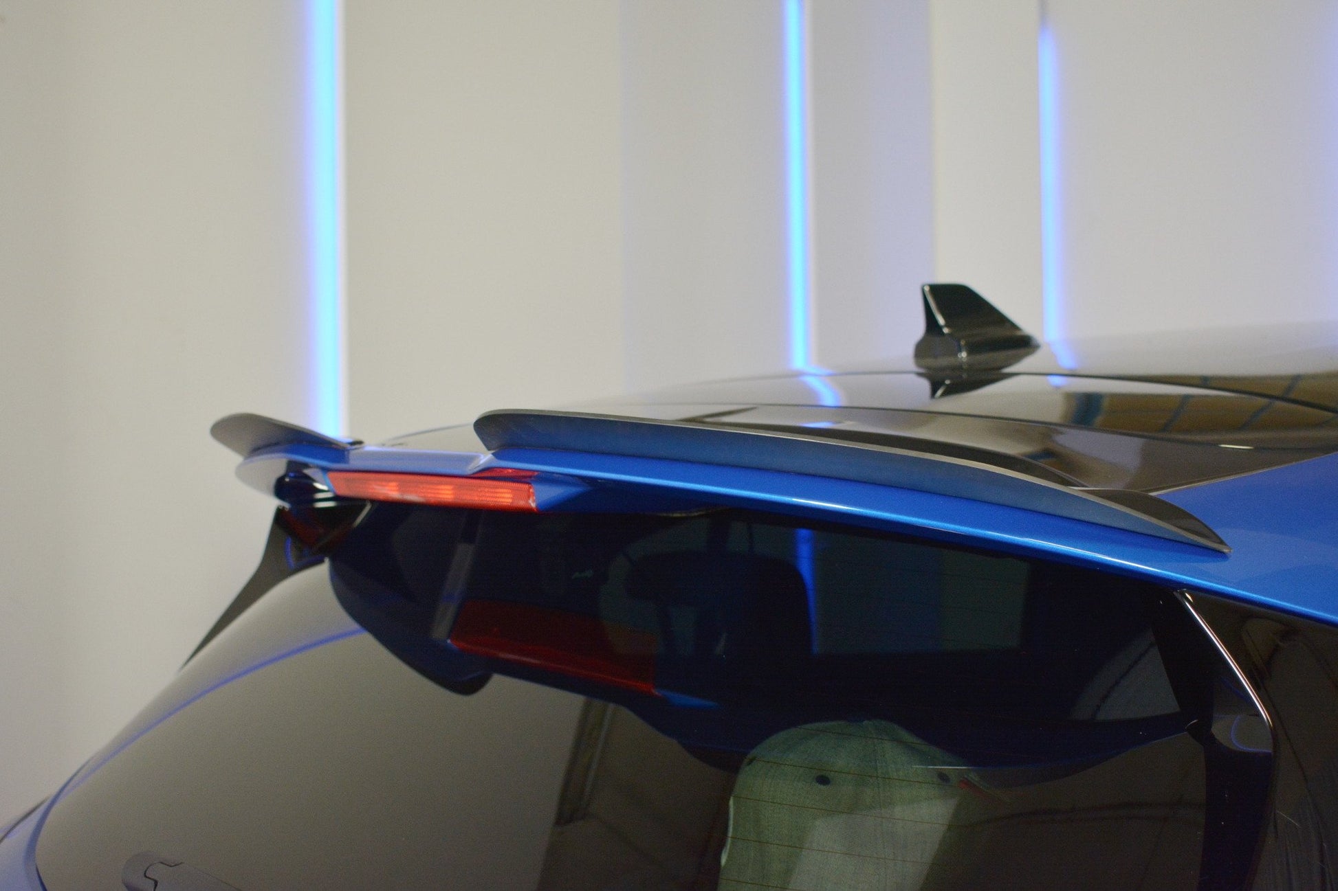 Spoiler CAP V.3 für Ford Focus ST-Line Mk4 schwarz matt
