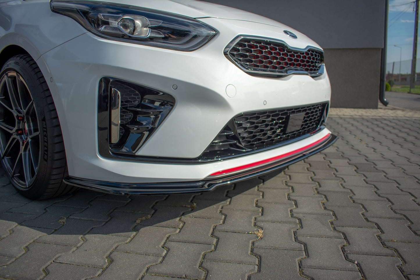 Front Ansatz V.1 für Kia ProCeed GT Mk 3 schwarz matt