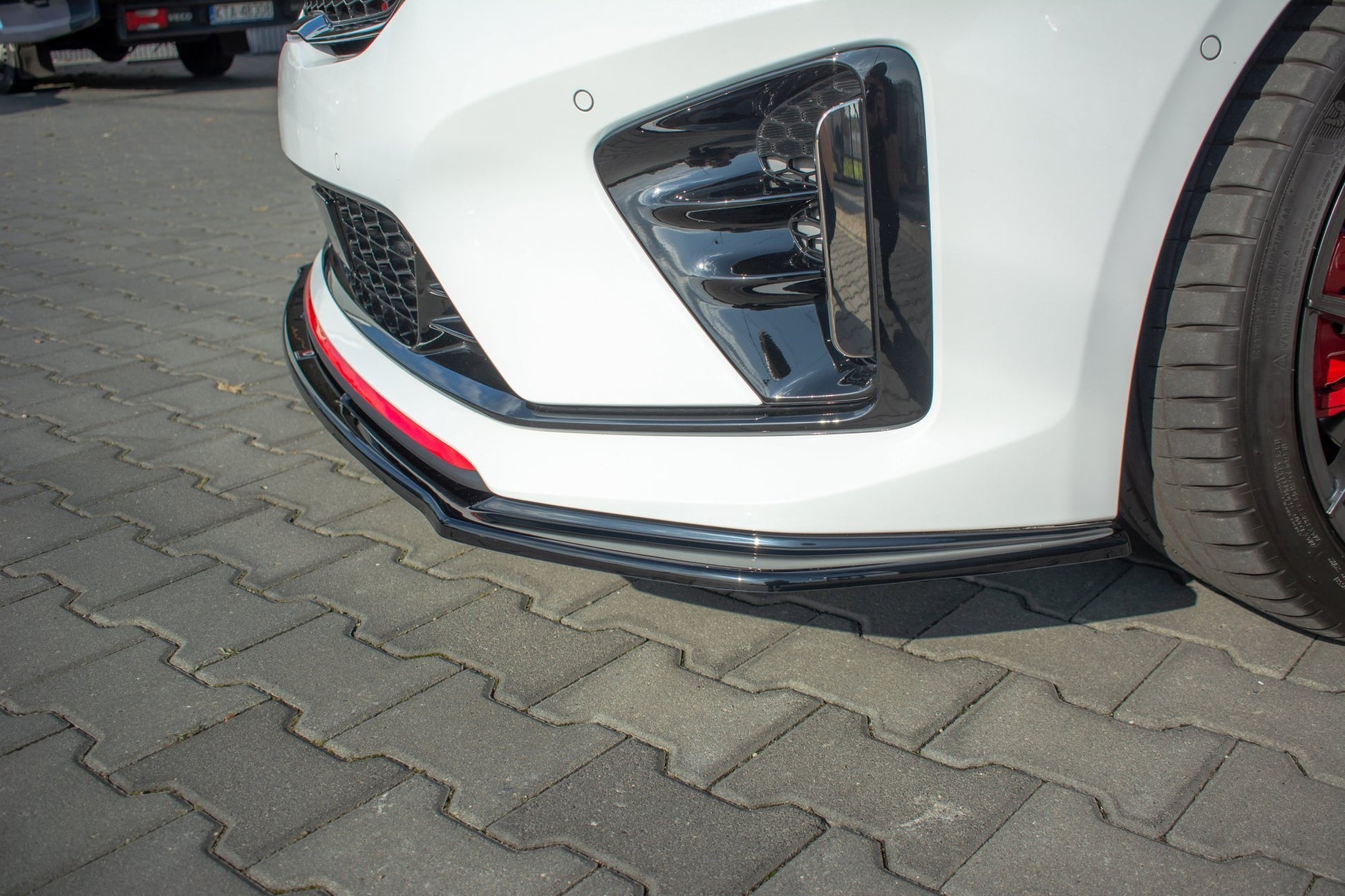 Front Ansatz V.3 für Kia ProCeed GT Mk 3 schwarz Hochglanz
