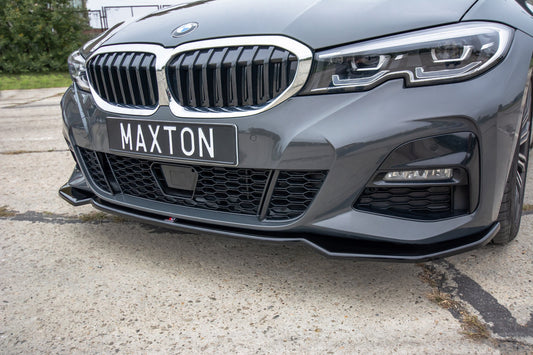 Front Ansatz V.2 für BMW 3er G20 M Paket schwarz matt