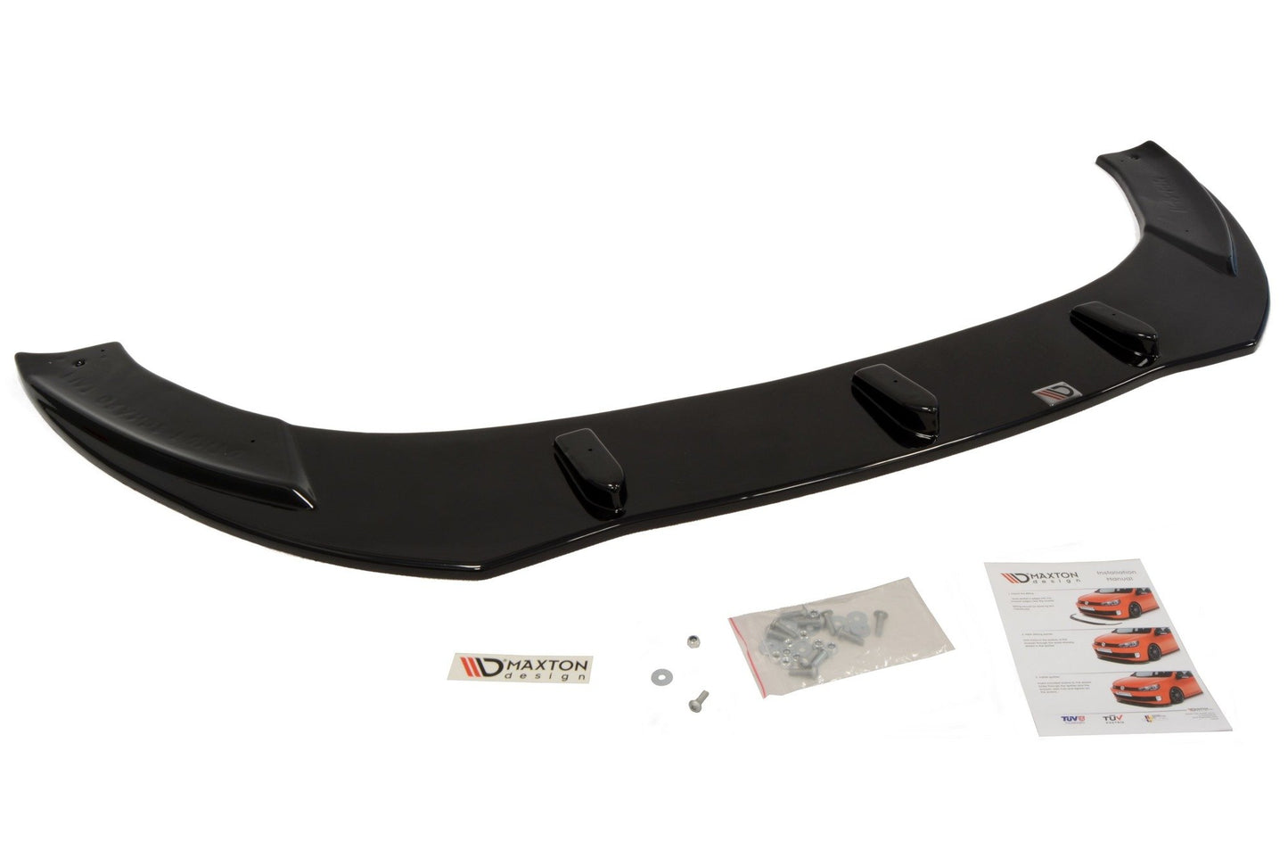Front Ansatz für FIAT GRANDE PUNTO STANDARD schwarz matt