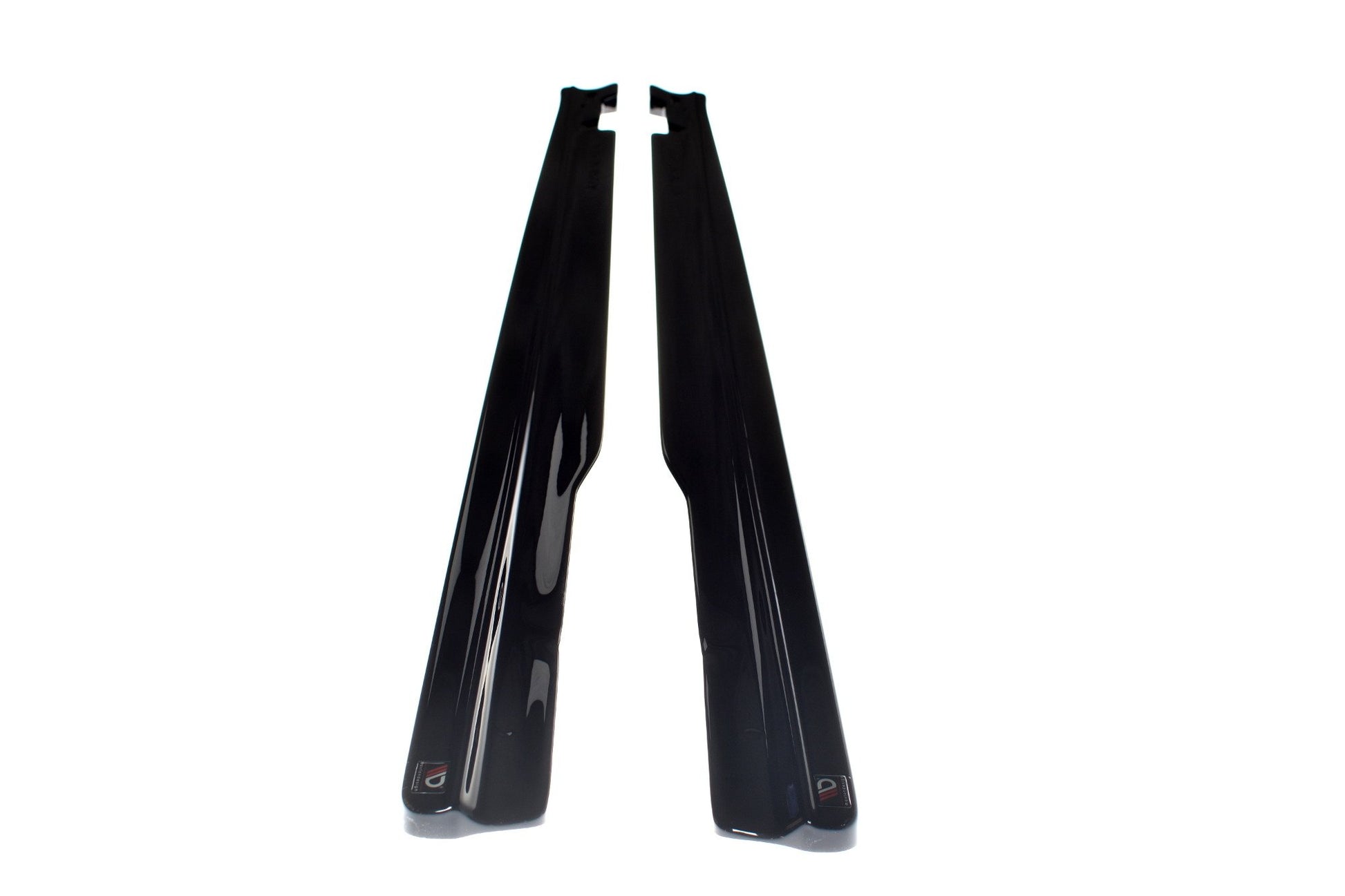 Seitenschweller Ansatz für MERCEDES- BENZ C43 AMG W205 schwarz matt