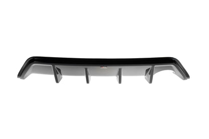 Diffusor Heck Ansatz für Ford Fiesta ST Mk6 schwarz Hochglanz