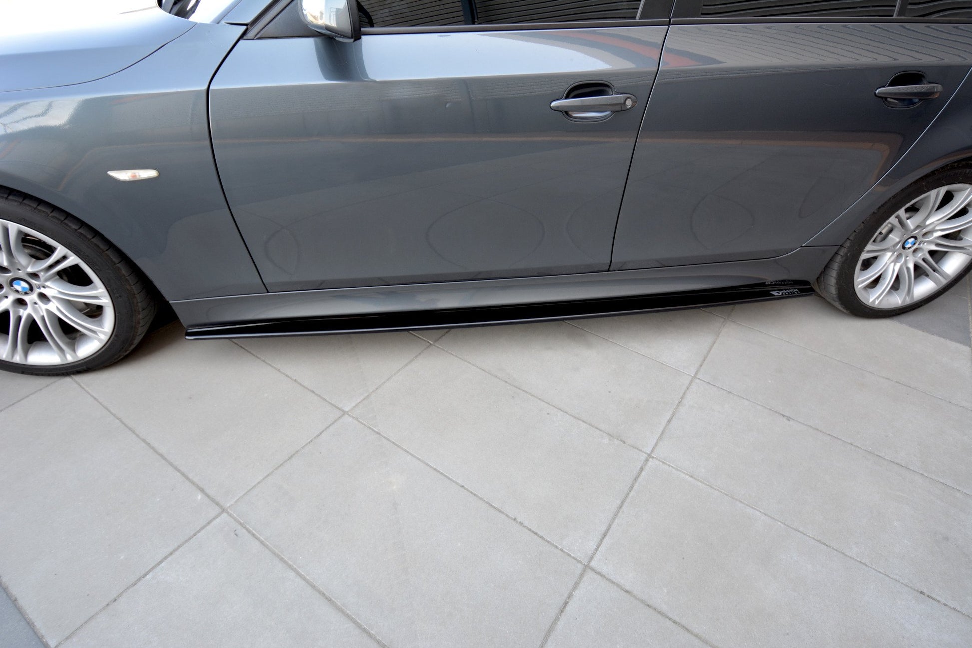 Seitenschweller Ansatz für BMW 5er E60/61 M Paket Carbon Look