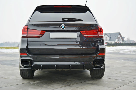 Diffusor Heck Ansatz für BMW X5 F15 M Paket Carbon Look