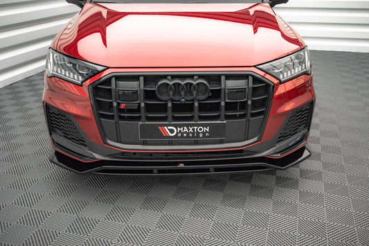 Front Ansatz für Audi SQ7 /Q7 S-Line Mk2 (4M) Facelift  schwarz Hochglanz