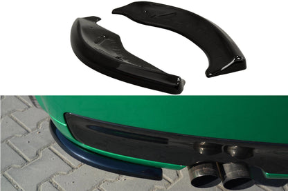 Heck Ansatz Flaps Diffusor für AUDI S3 8L schwarz Hochglanz