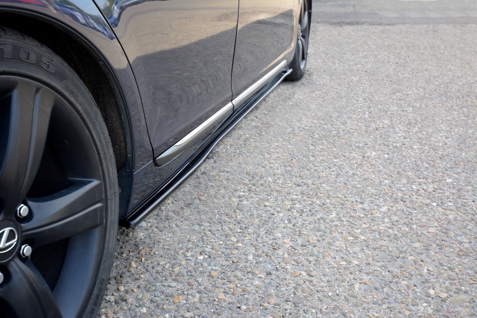 Seitenschweller Ansatz für LEXUS GS MK.3 Carbon Look
