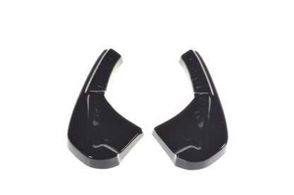 Heck Ansatz Flaps Diffusor für Audi RS3 8V FL Sportback Carbon Look
