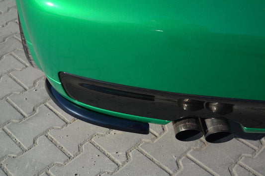 Heck Ansatz Flaps Diffusor für AUDI S3 8L schwarz matt
