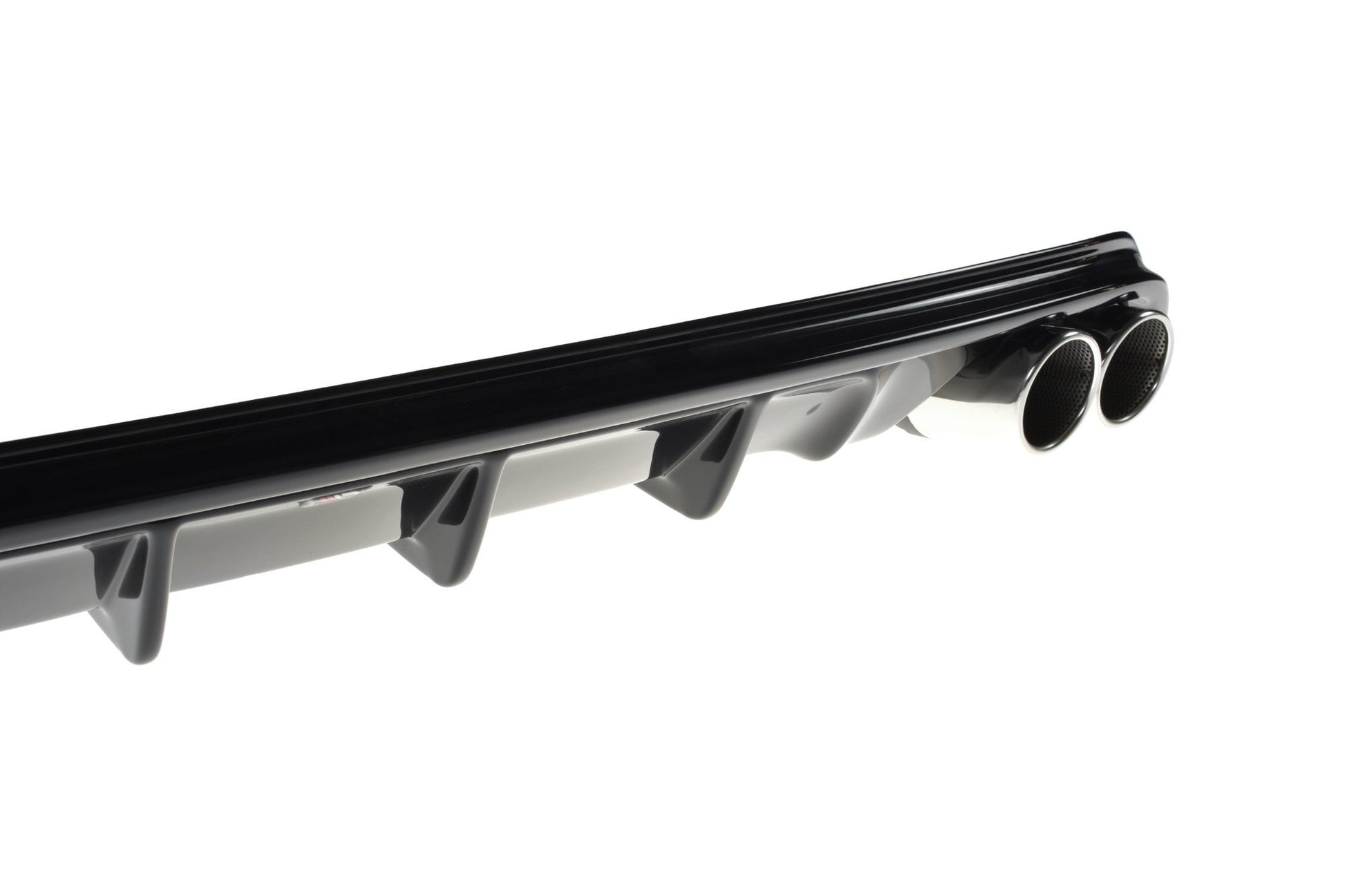 Diffusor Heck Ansatz für Ford Focus Mk4 St-line schwarz matt