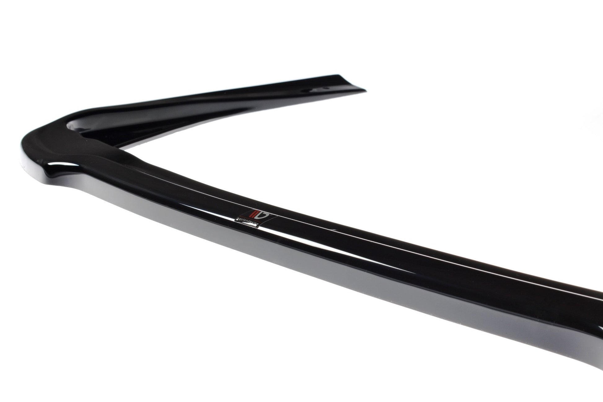 Mittlerer Diffusor Heck Ansatz für Mercedes S-KLASSE AMG-LINE W222 schwarz Hochglanz