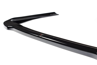 Mittlerer Diffusor Heck Ansatz für Mercedes S-KLASSE AMG-LINE W222 schwarz Hochglanz