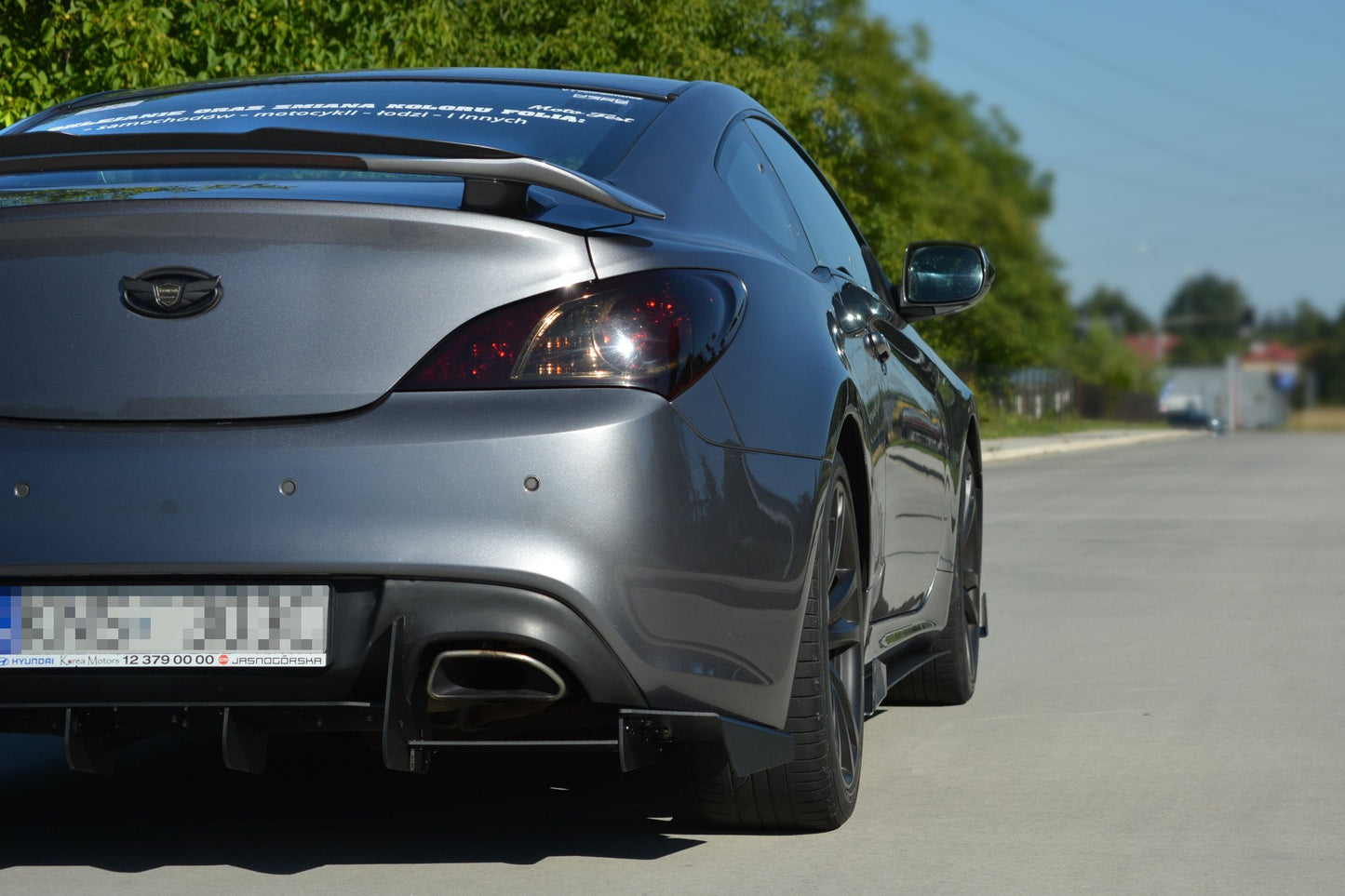 Spoiler CAP für HYUNDAI GENESIS COUPÉ MK.1 Carbon Look