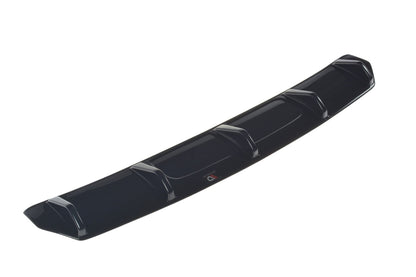 Diffusor Heck Ansatz für Audi SQ5/Q5 S-line MkII schwarz Hochglanz