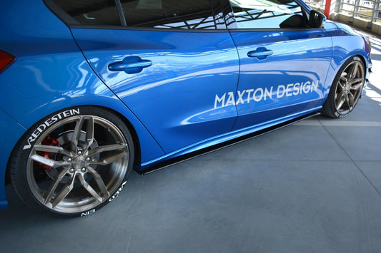 Seitenschweller Ansatz für Ford Focus ST / ST-Line Mk4 Carbon Look