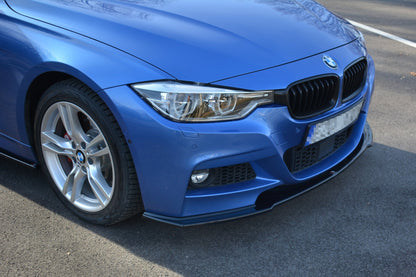 Front Ansatz für BMW 3er F30 FL SEDAN M-SPORT Carbon Look
