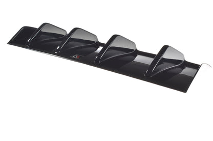 Diffusor Heck Ansatz für Audi RS3 8V FL Limousine Carbon Look