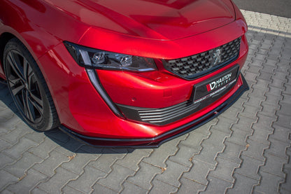 Front Ansatz V.2 für Peugeot 508 Mk2 Carbon Look