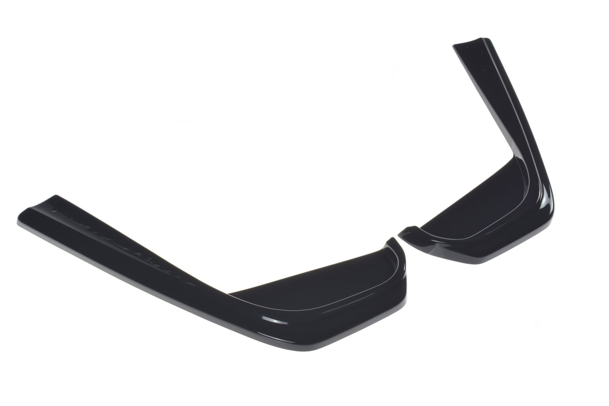 Heck Ansatz Flaps Diffusor für Mercedes-Benz E43 AMG / AMG-Line W213 schwarz Hochglanz