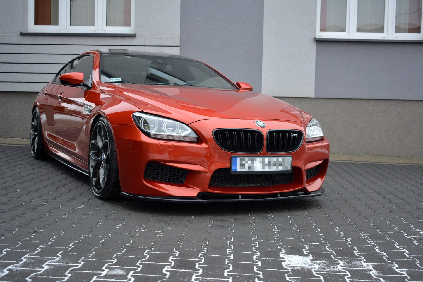 Seitenschweller Ansatz für BMW M6 GRAN COUPÉ schwarz matt