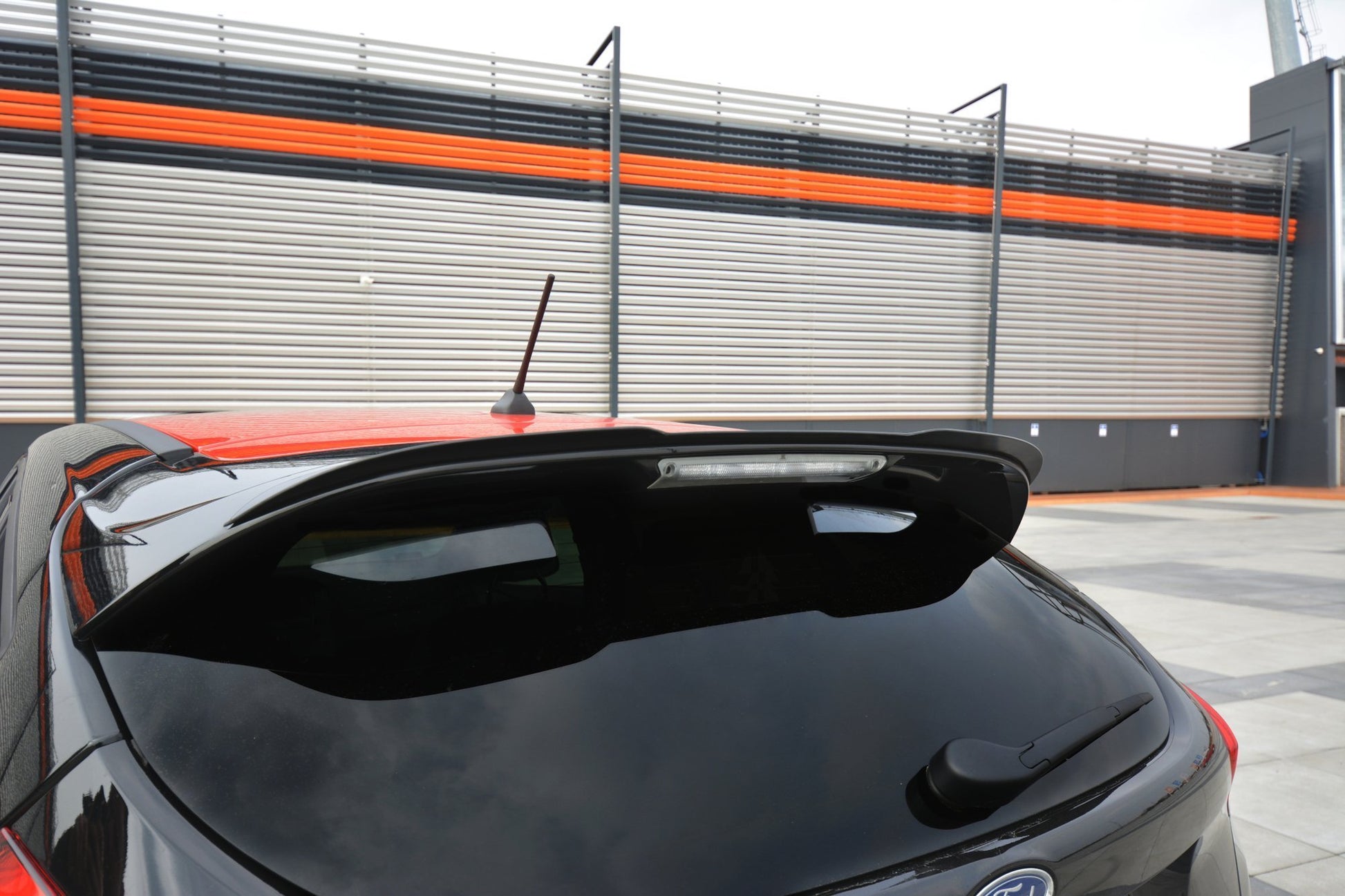Spoiler CAP für Ford Focus ST-Line Mk3 FL Carbon Look