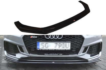 Front Ansatz V.2 für Audi RS5 F5 Coupe / Sportback schwarz matt