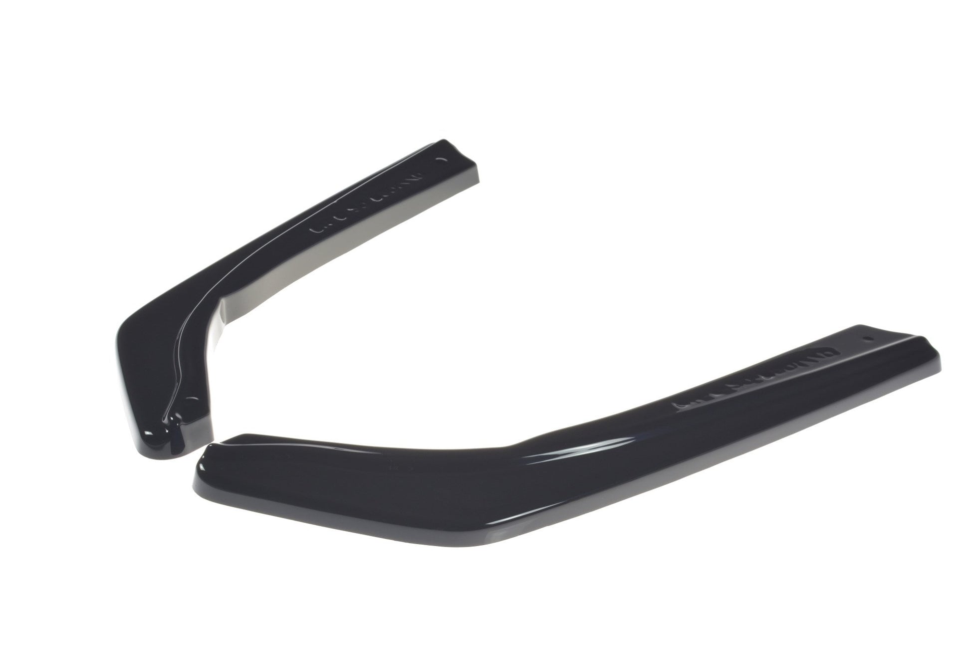 Heck Ansatz Flaps Diffusor für BMW 3er G20 M Paket schwarz matt