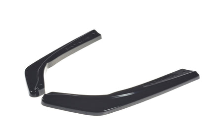 Heck Ansatz Flaps Diffusor für BMW 3er G20 M Paket Carbon Look
